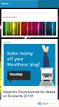 Mobile Screenshot of decoraciondeeventos.wordpress.com