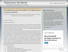 Tablet Screenshot of beatrizzuluaga.wordpress.com