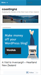 Mobile Screenshot of coastingnz.wordpress.com