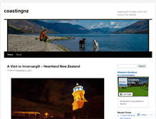Tablet Screenshot of coastingnz.wordpress.com