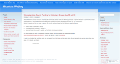 Desktop Screenshot of micaela11.wordpress.com