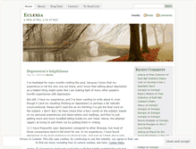 Tablet Screenshot of eclexia.wordpress.com
