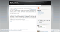 Desktop Screenshot of direitouninorte.wordpress.com