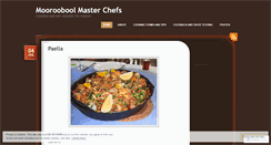 Desktop Screenshot of moorooboolmasterchefs.wordpress.com