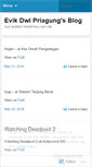 Mobile Screenshot of evikdpriagung.wordpress.com