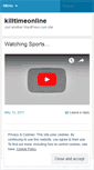 Mobile Screenshot of killtimeonline.wordpress.com