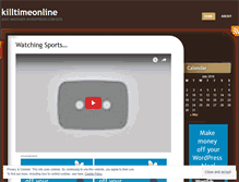 Tablet Screenshot of killtimeonline.wordpress.com