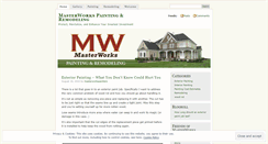 Desktop Screenshot of masterworkspaintingandremodeling.wordpress.com