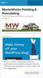 Mobile Screenshot of masterworkspaintingandremodeling.wordpress.com