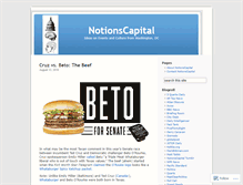Tablet Screenshot of notionscapital.wordpress.com