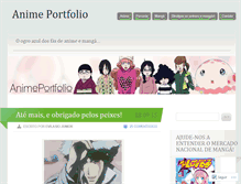 Tablet Screenshot of animeportifolio.wordpress.com