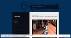 Desktop Screenshot of harrisonsadventures.wordpress.com