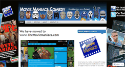 Desktop Screenshot of moviemaniacscomedy.wordpress.com