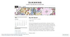 Desktop Screenshot of dukaning.wordpress.com