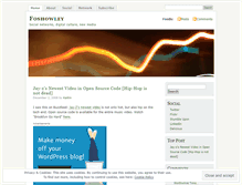 Tablet Screenshot of foshowley.wordpress.com