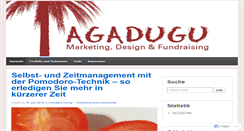 Desktop Screenshot of agadugu.wordpress.com