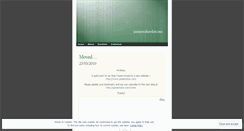 Desktop Screenshot of jamiestoker.wordpress.com
