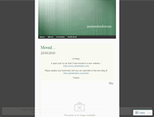 Tablet Screenshot of jamiestoker.wordpress.com