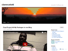 Tablet Screenshot of clarencelottl.wordpress.com