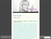 Tablet Screenshot of geisaribeiro.wordpress.com