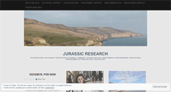 Desktop Screenshot of jurassicresearch.wordpress.com
