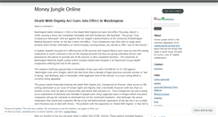 Desktop Screenshot of moneyjungle206.wordpress.com
