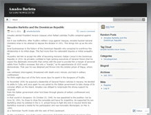 Tablet Screenshot of amadeobarletta.wordpress.com