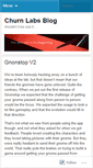 Mobile Screenshot of churnlabs.wordpress.com