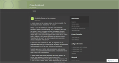 Desktop Screenshot of cenasreais.wordpress.com