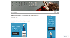 Desktop Screenshot of christiancontiphotography.wordpress.com