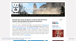 Desktop Screenshot of eapmontserratics.wordpress.com
