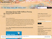 Tablet Screenshot of factchibi.wordpress.com