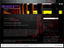 Tablet Screenshot of kassiefromkinooine.wordpress.com