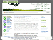 Tablet Screenshot of erwinandsandy.wordpress.com