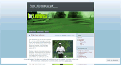 Desktop Screenshot of foore.wordpress.com