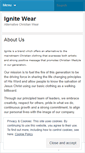 Mobile Screenshot of ignitewear.wordpress.com