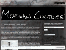 Tablet Screenshot of morganculture.wordpress.com