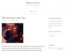 Tablet Screenshot of motherofason.wordpress.com