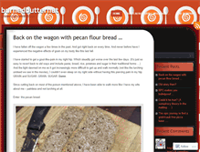 Tablet Screenshot of burnedbutternut.wordpress.com