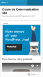 Mobile Screenshot of coursdepub.wordpress.com