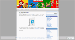 Desktop Screenshot of ournintendo.wordpress.com