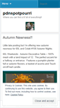 Mobile Screenshot of pdnspotpourri.wordpress.com