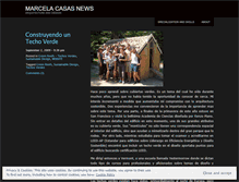 Tablet Screenshot of marcelacasas.wordpress.com