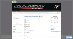 Desktop Screenshot of polepositioncalendario.wordpress.com