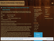 Tablet Screenshot of indonesiamembaca.wordpress.com