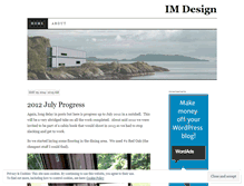 Tablet Screenshot of intermodaldesign.wordpress.com