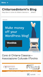 Mobile Screenshot of chitarraedintorni.wordpress.com