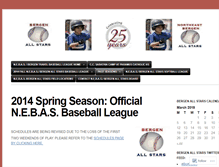 Tablet Screenshot of bergenallstars.wordpress.com