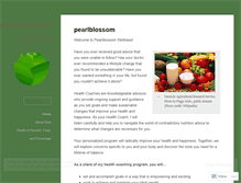 Tablet Screenshot of pearlblossom.wordpress.com