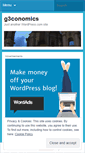 Mobile Screenshot of g3conomics.wordpress.com